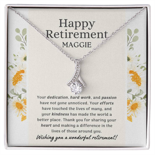 Alluring Necklace Retirement Gift for Women